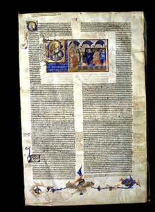 Decretals (Liber sextus decretalium cum Apparatu Ionnis Andreae), copy manuscript on parchment It…