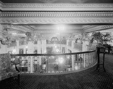 Hotel Utica, a mezzanine view, Utica, N.Y., between 1905 and 1915. Creator: Unknown.