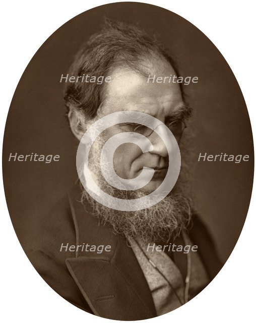 Sir Joseph Dalton Hooker, Director of Royal Gardens at Kew, 1881. Artist: Unknown