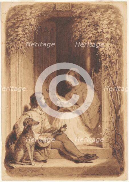 When Other Friends Are Round Thee, c. 1853. Creator: Robert Walter Weir.