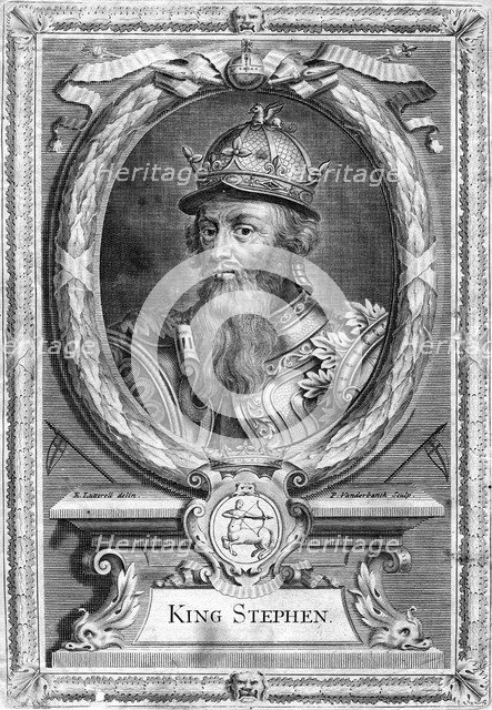 Stephen of England, (17th century).Artist: P Vanderbanck
