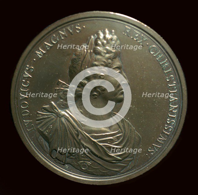 Portrait of Louis XIV, 17th century. Artist: Unknown