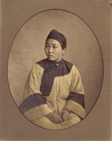 Fille de Lanxchow, 1870s. Creator: Baron Raimund von Stillfried.