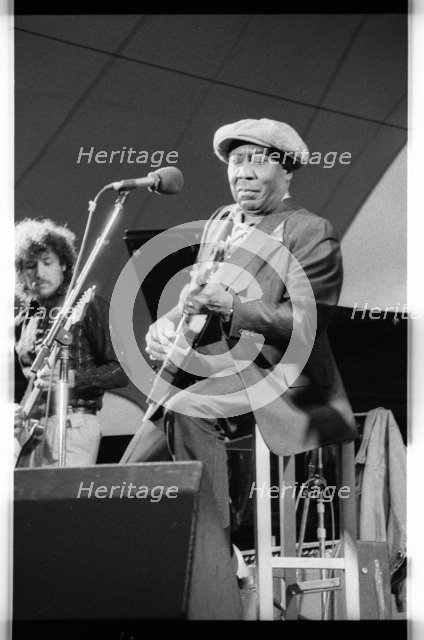 Muddy Waters, American blues musician, Capital Jazz, 1979. Artist: Brian O'Connor.