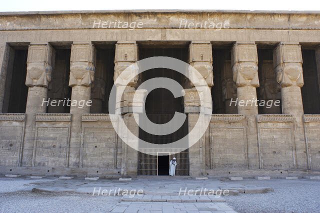 Hathor Temple, Dendera, Egypt, 2003.  Creator: LTL.