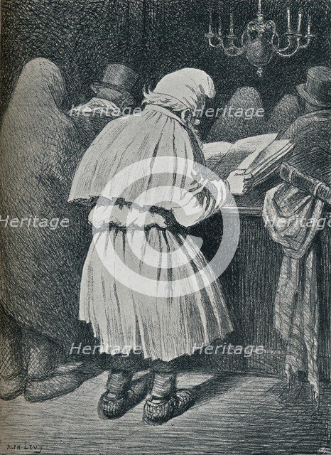 'Le Grand Pardon: Le Kippour a la Campagne',  19th century. Artist: Alphonse Levy.