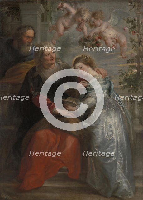 The Education of Mary, 1630-1635. Creator: Peter Paul Rubens.