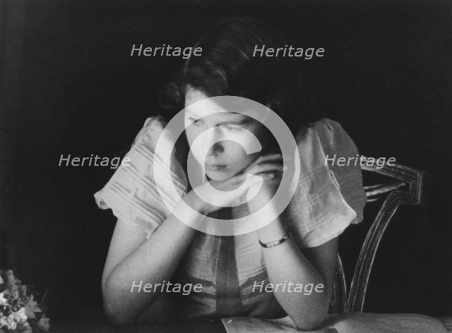 Princess Elizabeth (b1926), 1934. Artist: Unknown