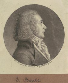 J. Beale, 1796-1797. Creator: Charles Balthazar Julien Févret de Saint-Mémin.
