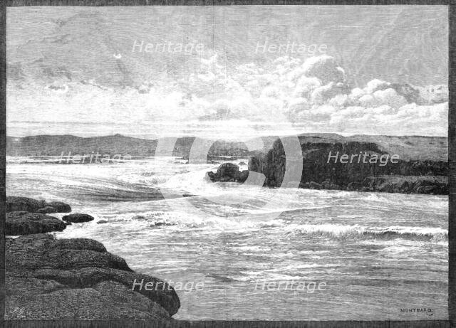 The First Cataract of the Nile, near the Island of Philae, 1883. Creator: J. G..