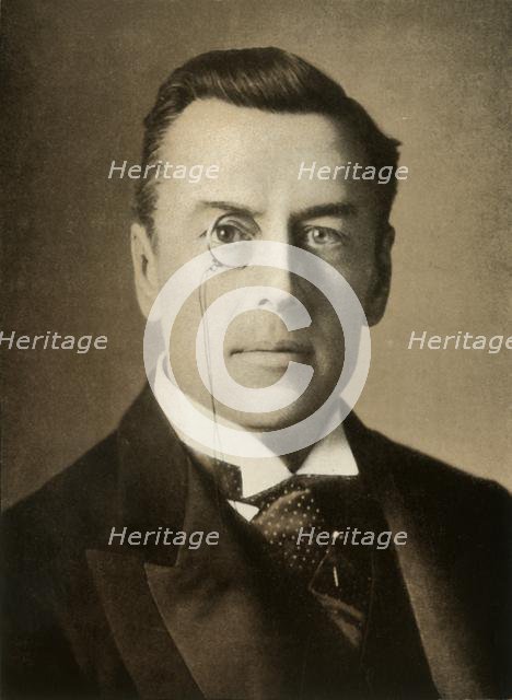 'Rt. Hon. Joseph Chamberlain, M.P., Secretary for the Colonies', 1900. Creator: Russell & Sons.