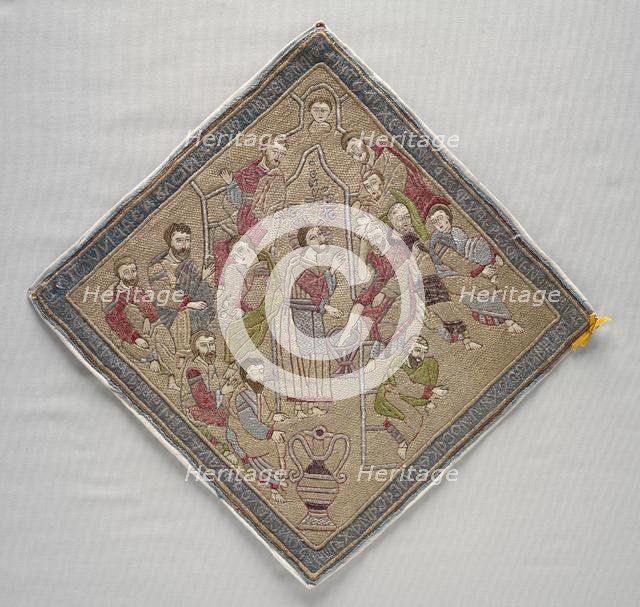 Ecclesiastical Embroidery (Epigonation) , 17th-18th century. Creator: Unknown.