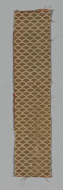 Fragment, France, 19th century. Creator: Unknown.