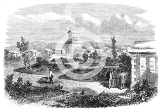 The Crimea Revisited: the French Cemetery, 1869. Creator: Unknown.