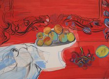 Coupe de fruits, c1948. Creator: Dufy, Raoul (1877-1953).