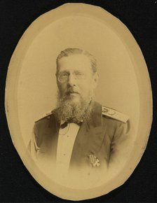 Portrait of Grand Duke Konstantin Nikolayevich of Russia (1827-1892), ca 1885.