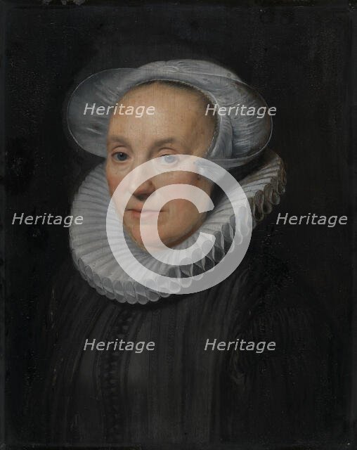 Portrait of a Lady, probably between 1610 and 1620. Creator: Michiel van Mierevelt.
