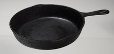 Cast iron skillet owned and used by Beatrice Mack, 1951. Creator: Unknown.