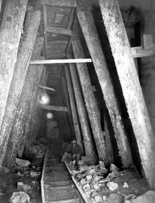 Construction of a Tunnel, 1900-1904. Creator: Unknown.