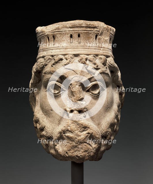 Head of King David, French, ca. 1145. Creator: Unknown.