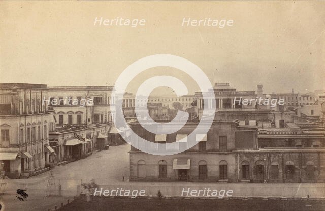 [Kitchen and Stables of Government House, Calcutta], 1858-61. Creator: John Constantine Stanley.