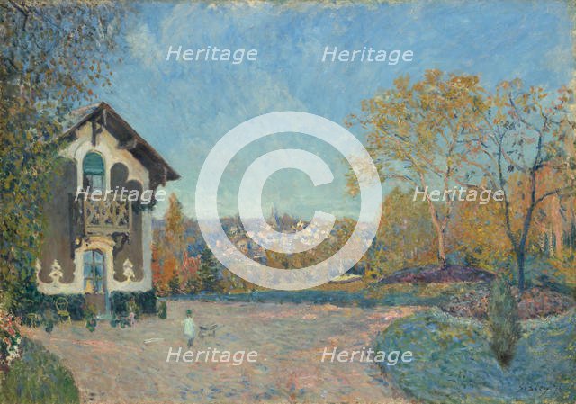 View of Marly-le-Roi from Coeur-Volant, 1876. Creator: Alfred Sisley.