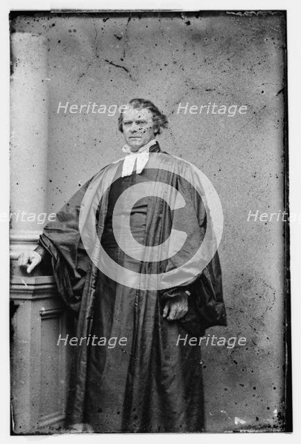 Rev. M.S. Hutton, between 1855 and 1865. Creator: Unknown.