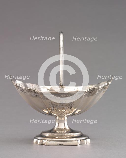 Sugar Basket, c. 1796. Creator: Andrew Gordon (American), or ; James Gordon (American).