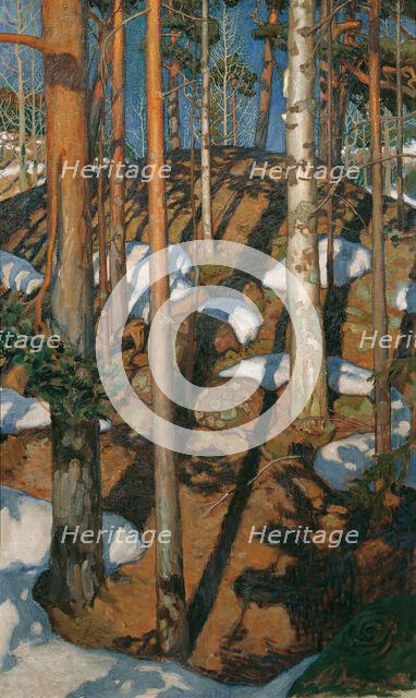 Spring, c. 1900. Creator: Gallen-Kallela, Akseli (1865-1931).