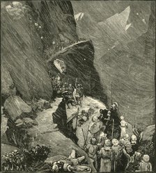 'The Carthaginians Crossing The Alps', 1890.   Creator: Unknown.