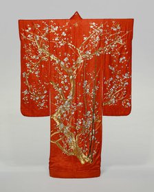 Furisode, Japan, late Edo period (1789-1868), 1801/1868. Creator: Unknown.