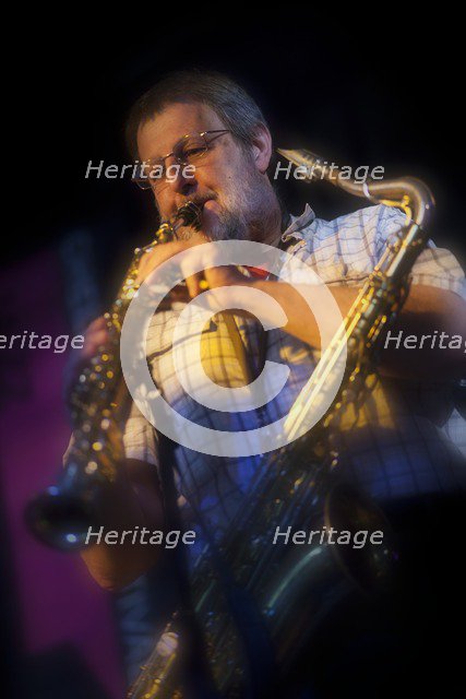 Paul Dunmall, 2009. Artist: Alan John Ainsworth.