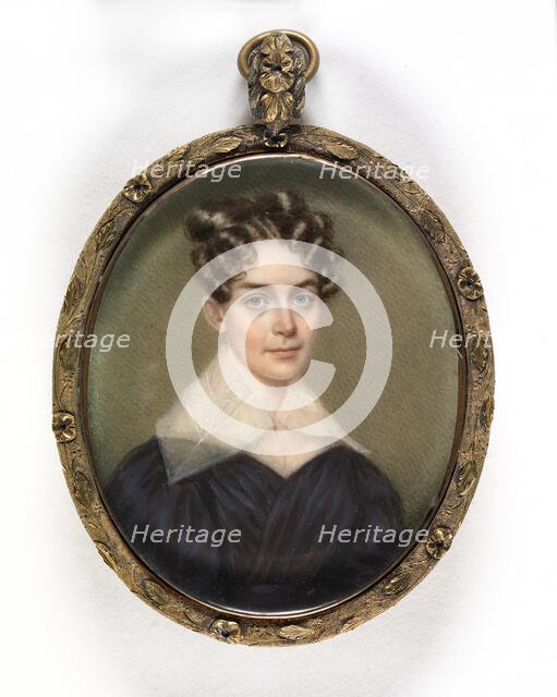 Portrait of a Lady, ca. 1830. Creator: Nathaniel Rogers.