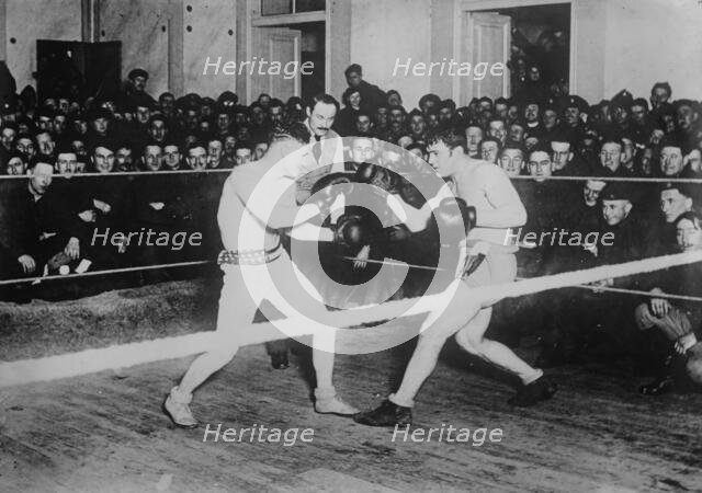 Sgt. Choike, AEF & G. Pionnier - Archangel [Sig. Corps #152751], 1918. Creator: Bain News Service.