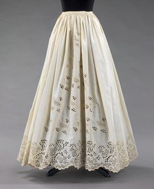 Petticoat, American, 1860-65. Creator: Unknown.