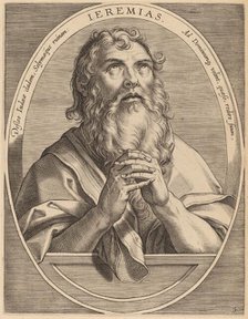 Jeremiah, published 1613. Creator: Theodoor Galle.