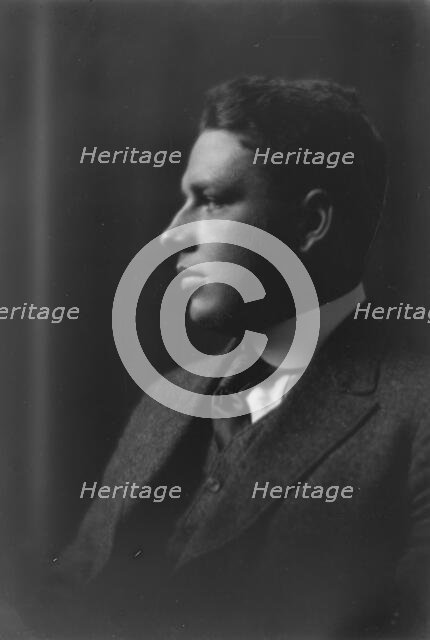 Devine, Edward L., Mr., portrait photograph, 1917 Oct. 18. Creator: Arnold Genthe.