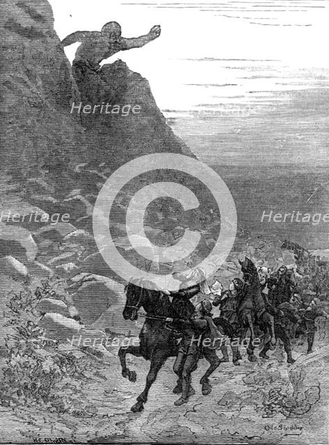 The Giant who had no Heart: from "Round The Yule Log:" Norwegian Folk and Fairy Tales, 1881. Creator: Otto Sinding.