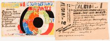 Projet Bulletin de souscription pour l'album nº 1 des Expositions Mouvantes, 1916. Creator: Delaunay, Robert (1885-1941).