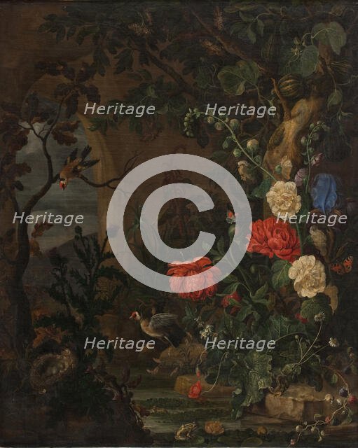 Flowers, 1645-1707. Creator: Hendrik Schoock.