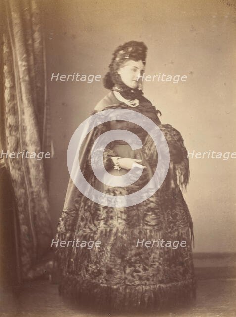 Le Caracul (L'Astrakhan), 1860s. Creator: Pierre-Louis Pierson.