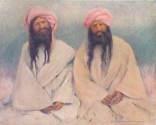 'Two Baluch Chiefs', 1903. Artist: Mortimer L Menpes.