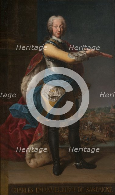 Charles Emmanuel III (1701-1773), Duke of Savoy and King of Sardinia. Artist: Anonymous 