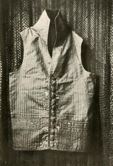 'A waistcoat worn by Count Lemcke', c1798, (1937). Creator: Unknown.