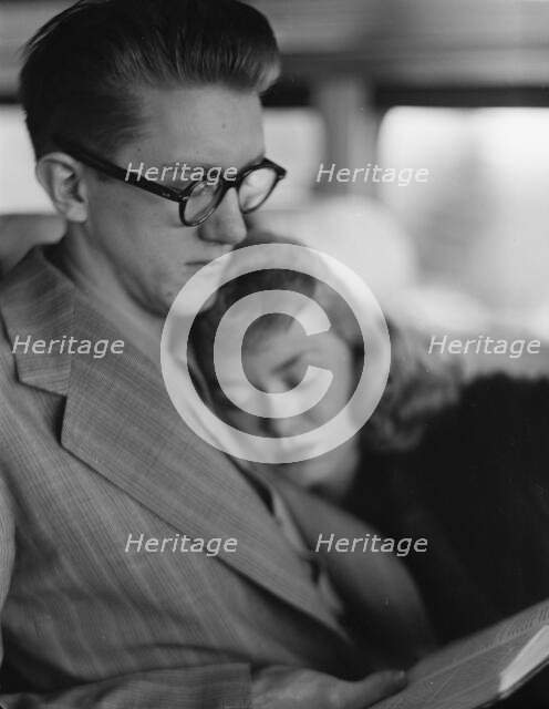 Portrait of June Christy and Bob Cooper, 1947 or 1948. Creator: William Paul Gottlieb.