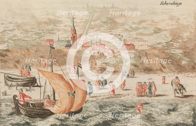 Schevelinge', in: Tooneel Der Voornaamste Nederlands Huizen, En Lust Hoven, Naar T Leven A..., n.d.. Creator: Unknown.