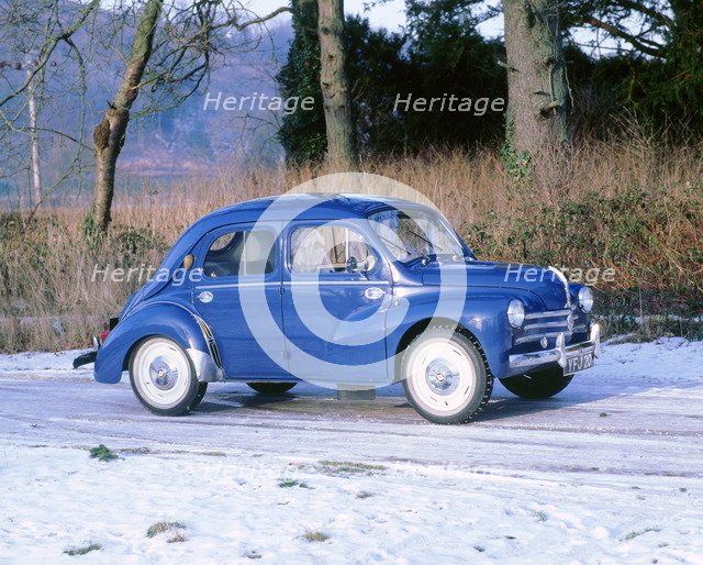 1958 Renault 4cv. Artist: Unknown.