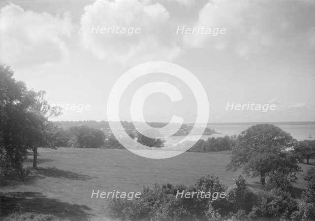 View of Spring Hill, Cowes, Isle of Wight, c1930. Creator: Kirk & Sons of Cowes.