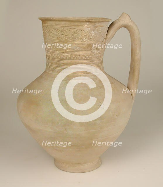 Unglazed Ewer, Iran, 9th-10th century. Creator: Unknown.