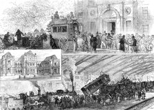 The Fatal Railway Collision at Blackburn, 1881. Creator: Unknown.
